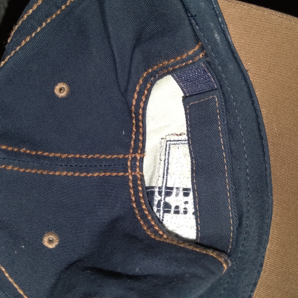 Peterbilt Stitched Patch Distressed Strap-On Hat - image 5